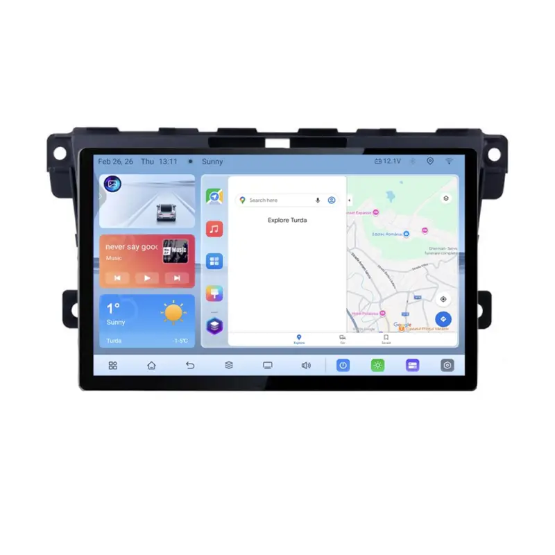 Navigatie dedicata Mazda CX-7 2009 cu ecran 13 inch, Android 4G, 4+64GB Plată sigură