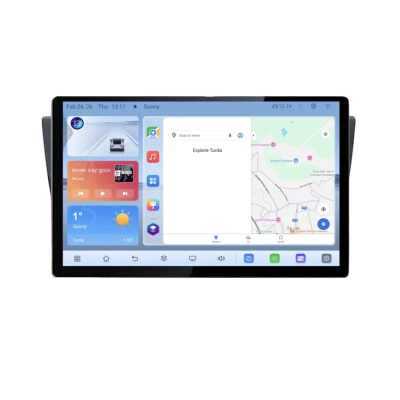 Navigație dedicată BMW Seria 3 E90 cu ecran 13 inch, Android, 4GB+64GB Ofertă de sezon