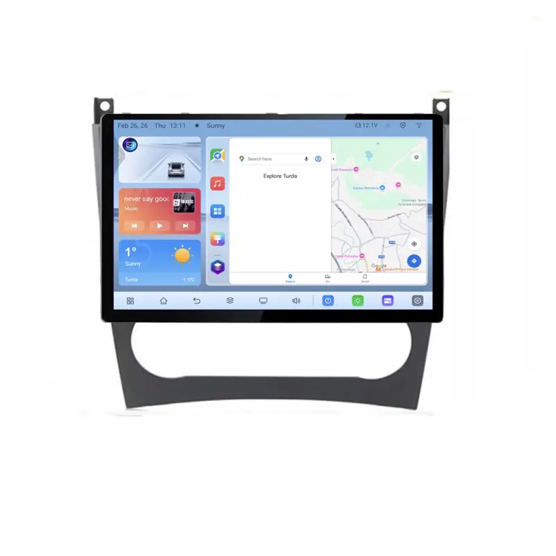 Reduceri Navigație dedicată Mercedes Clasa C W203 facelift, 13 inch, Android 4G