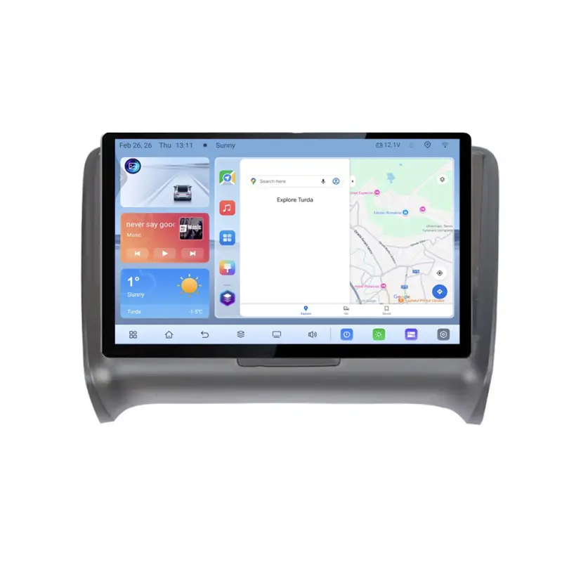 Navigație dedicată Audi TT 2004-2011, ecran 13 inch, Android 4GB+64GB Retur ușor