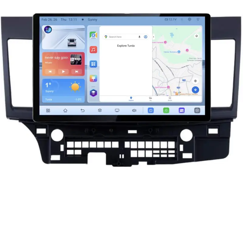 Navigatie dedicata Mitsubishi Lancer cu ecran 13 inch, Android, 4G si 4+64 GB Reducere specială