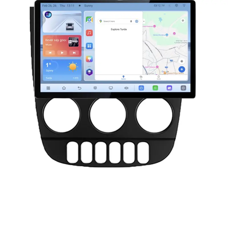 Livrare gratuită Navigație dedicată Mercedes ML W163 1998-2005, QLED 13 inch, 4G, CarPlay