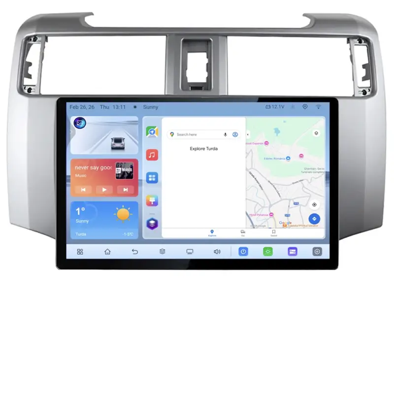 Navigație dedicată Toyota 4Runner 2009-2019, QLED 13 inch, 4GB RAM, 4G Preț redus