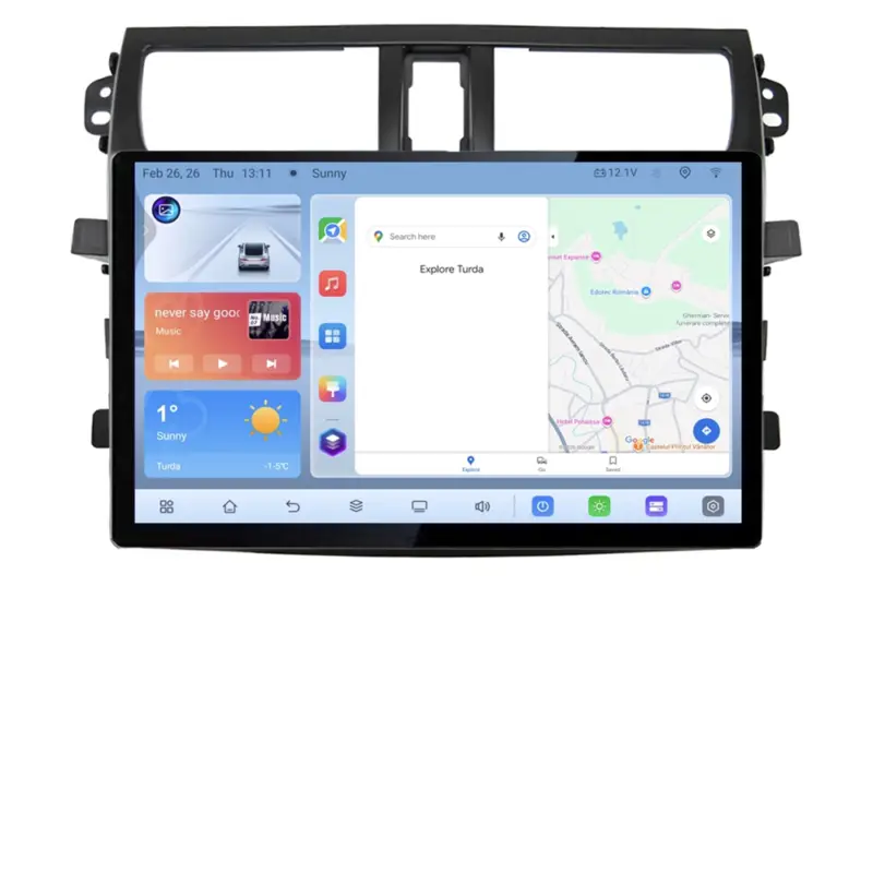 Navigație dedicată Suzuki Celerio 2014-2021, QLED 13 inch, 4G, CarPlay Preț redus