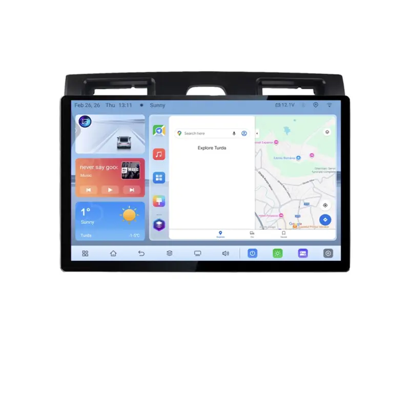 Chilipir Navigatie dedicata Ford Fiesta MK5 2002-2008, QLED 13 inch, 4G, CarPlay
