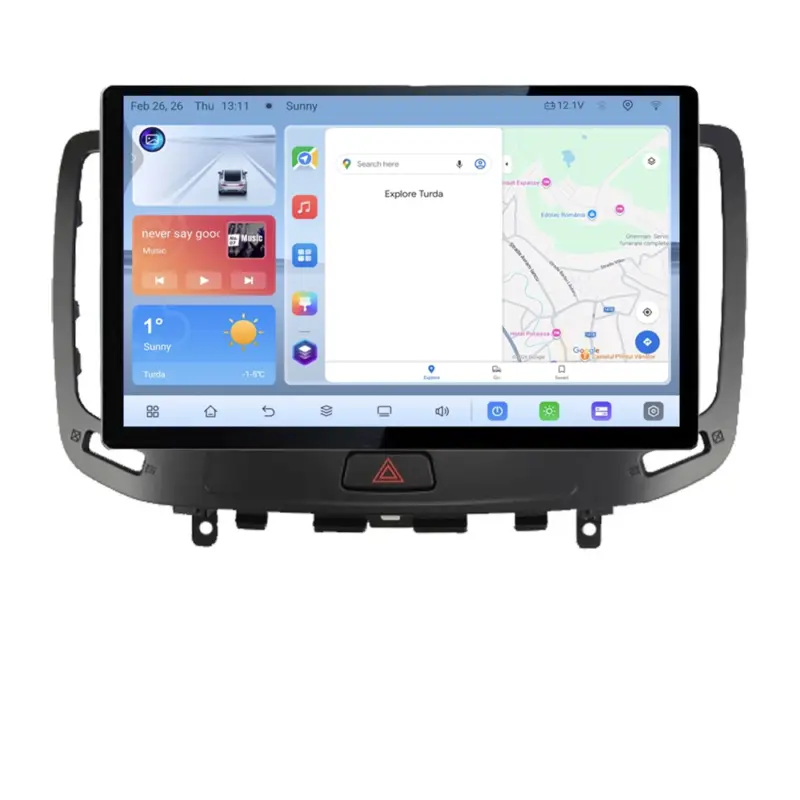 Doar azi Navigație dedicată Infiniti G35 G37 2006-2013, QLED 13 inch, 4G, CarPlay
