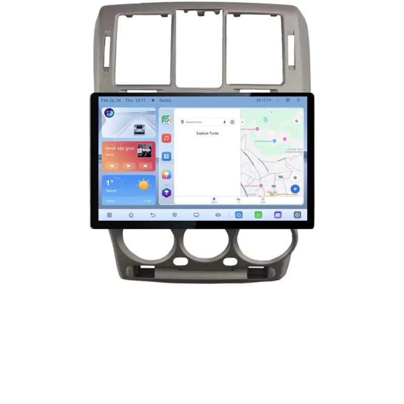 Navigație dedicată Hyundai Getz 2002-2010, QLED 13 inch, 4G, CarPlay Retur ușor