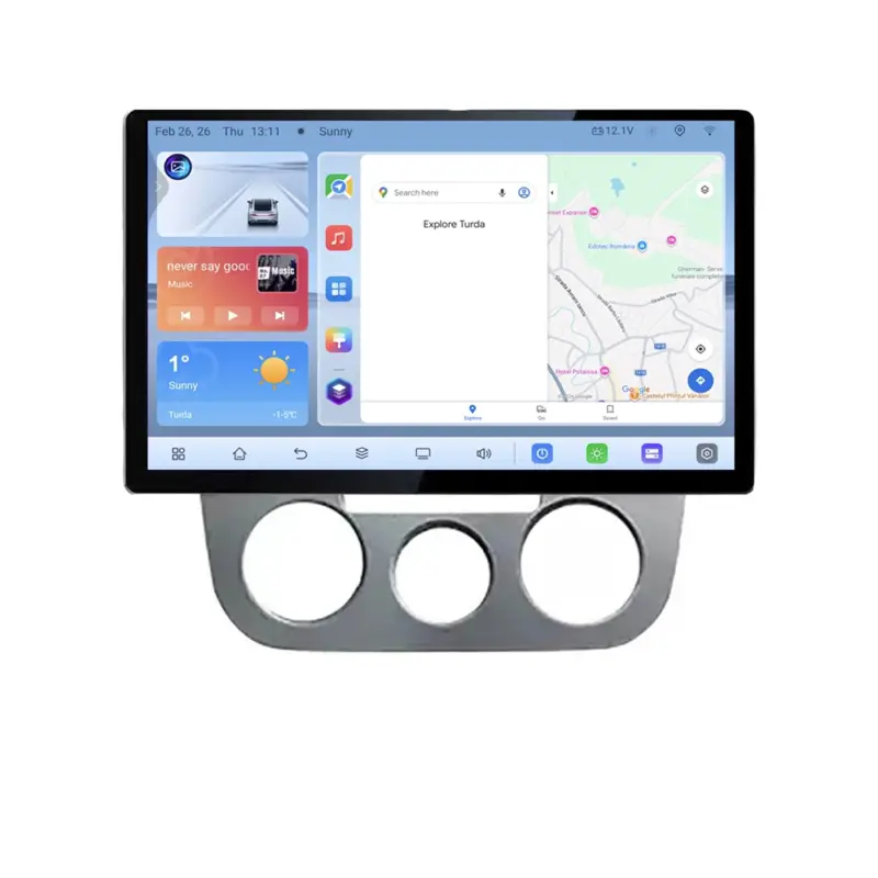 Navigație dedicată VW Golf 5 2004-2010, 13 inch QLED, 4G, CarPlay Preț promoțional
