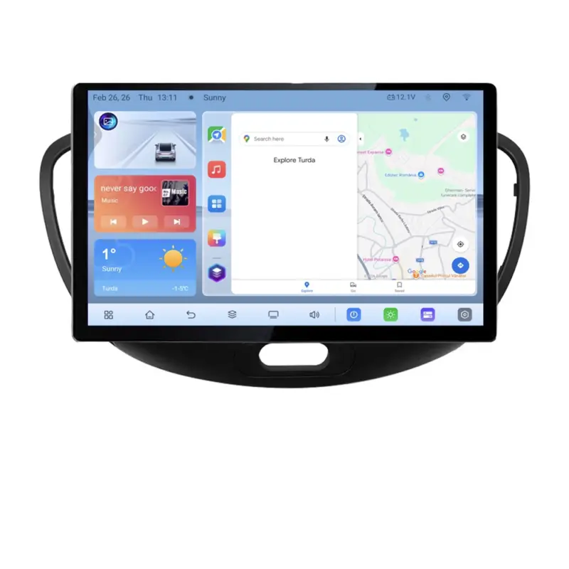 Premium Navigatie dedicata Hyundai i10 2007-2013, QLED 13 inch, 4GB RAM, 64GB, 4G
