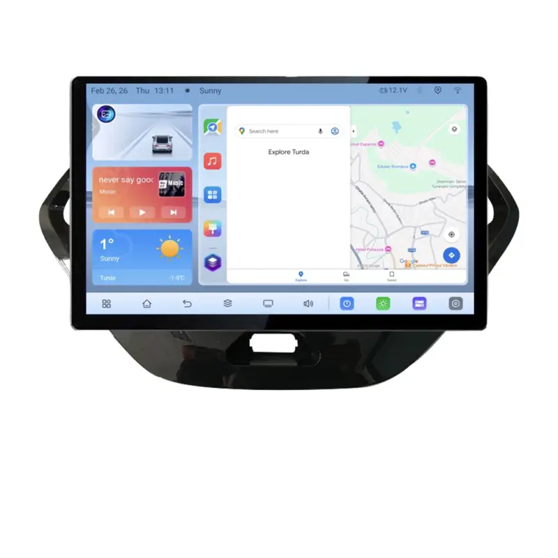 Reducere de preț Navigație dedicată Ford KA 2015-2020, QLED 13 inch, 4GB RAM, 64GB, 4G