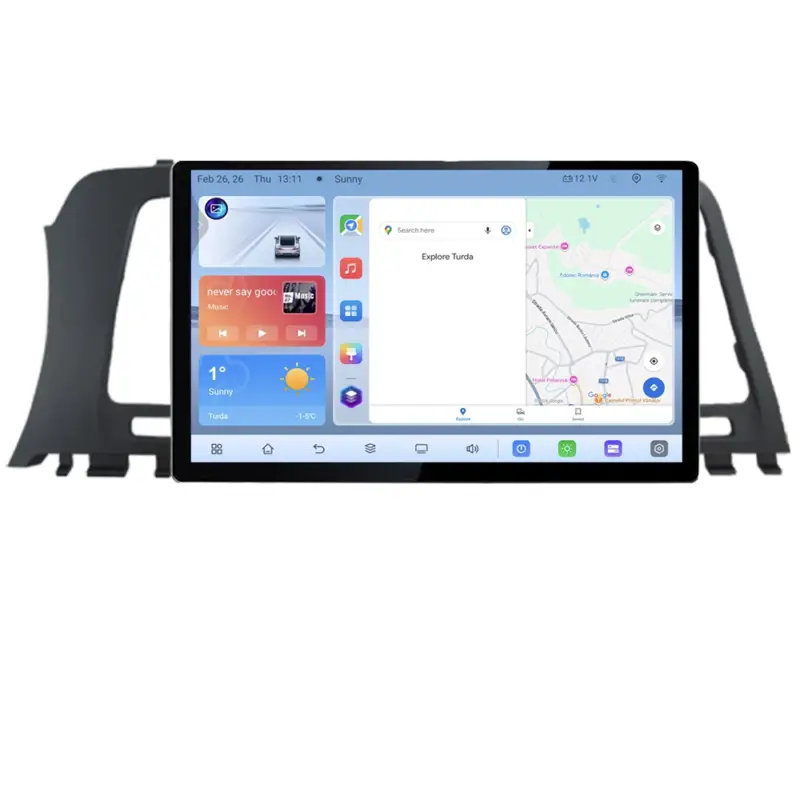 Navigație dedicată Edonav 13 inch QLED 1K, Octa-Core, 4GB RAM, 64GB, 4G Discount