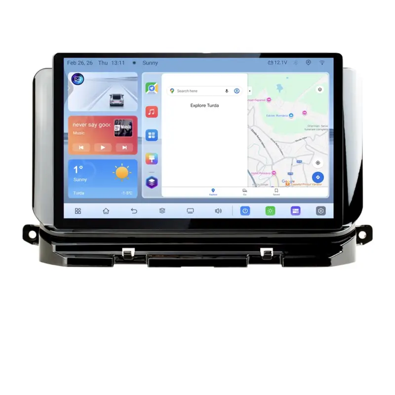 Navigație dedicată Skoda Octavia 4 2020-2024, QLED 13 inch, 4G, CarPlay Cumpărături sigure