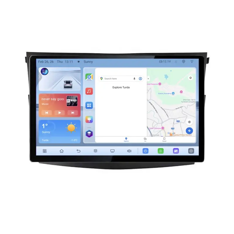 Navigație Android SsangYong Tivoli 2015-2019, 13 inch QLED, 4G, 4+64GB Retur ușor