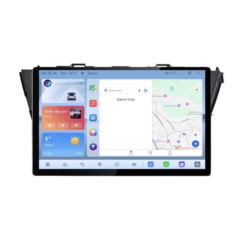 Navigație Toyota Prius Plus 2012-2020, 13 inch QLED, 4G, DSP, Android Mai ieftin