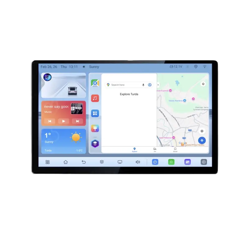 Ofertă exclusivă Navigatie Hyundai i40 Edotec 13 inch QLED Android 4G GPS DSP 4GB+64GB