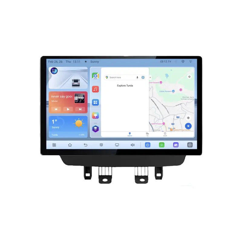 Navigatie Android Mazda CX-3 / Mazda 2 2014-2020, 13 inch QLED, 4GB+64GB Super ofertă
