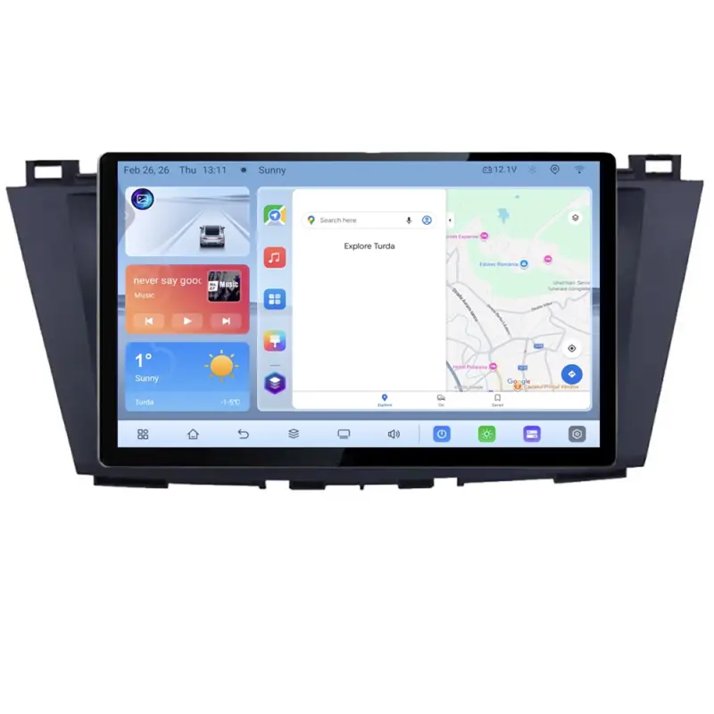 Popular Navigatie Mazda 5 Edotec 13 inch QLED Android 4G DSP GPS 4GB+64GB