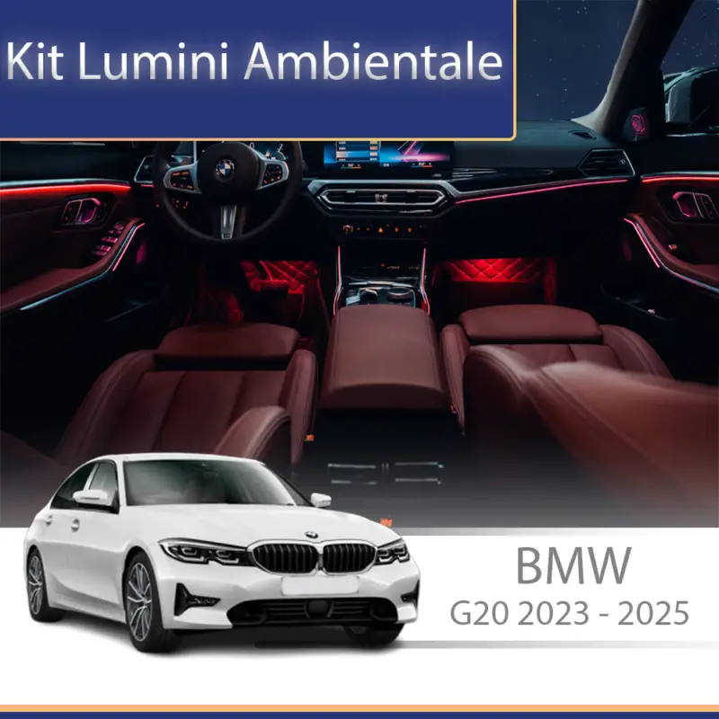 Cumpărături sigure Kit lumini ambientale BMW Seria 3 G20 2023-2025, control telefon/original