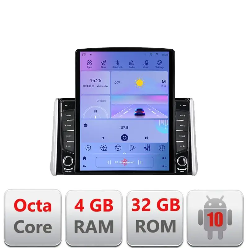 Navigatie Android Toyota RAV4 2018+ ecran Tesla 9.7, 4GB RAM, 32GB Retur gratuit