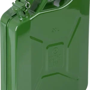 Canistră metalică pentru combustibil JerryCan LD20, 20 L, verde, cu siguranță Vezi acum