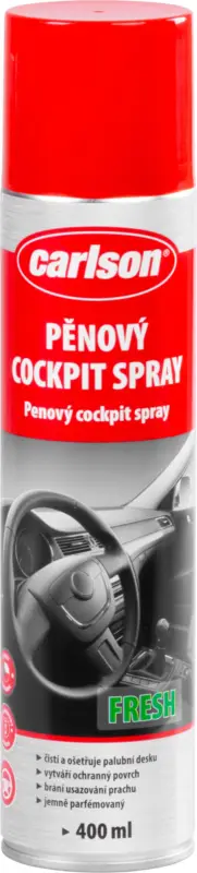 Spray spuma pentru bord auto Carlson Fresh, curatare si protectie, 400 ml Preț redus