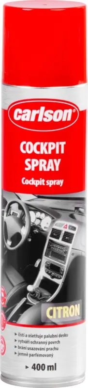Vezi acum Spray curățare bord auto Carlson, parfum lămâie, 400 ml