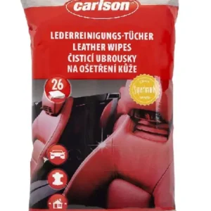 Șervețele umede Carlson pentru curățarea și îngrijirea pielii auto, 26 buc Doar azi