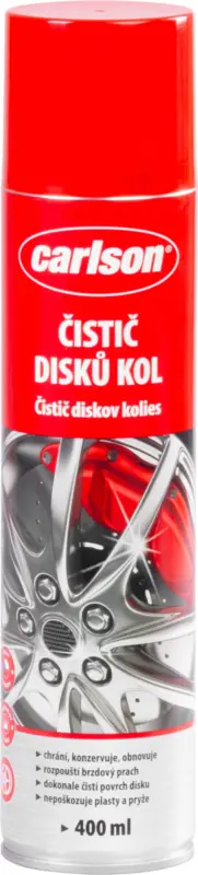 Expediere rapidă Spray curatare jante Carlson 400 ml pentru praf de frana si murdarie