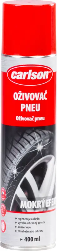 Spray pentru luciu și protecție anvelope Carlson, aerosol auto 400 ml Cel mai bun preț