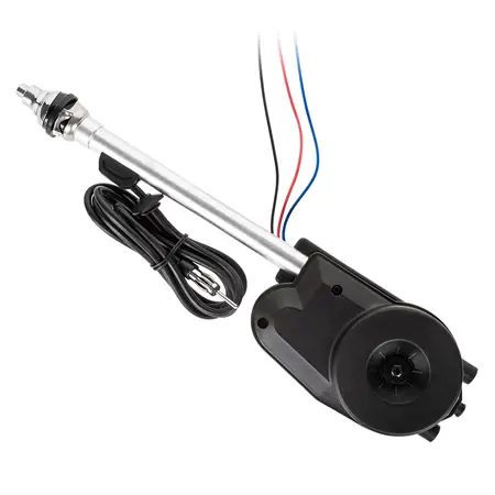 Disponibil imediat Antena auto telescopică electrică cu motor AM/FM, 100 cm, universală