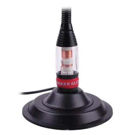 Antena CB Sunker Elite CB115 cu bază magnetică 15 cm, 148 cm Lichidare de stoc