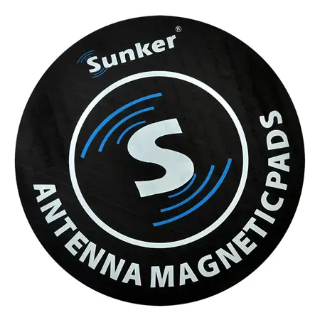 Pad magnetic pentru antenă CB Sunker, diametru 12 cm, montaj rapid Preț promoțional