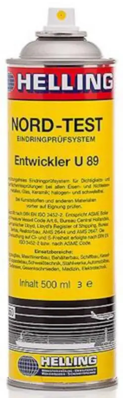 Spray penetrant rosu Helling Nord-Test Kontrastrot U88, 500 ml Ofertă