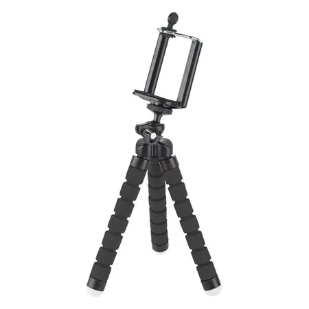 Livrare gratuită Trepied flexibil pentru telefon și cameră, negru, Kruger & Matz