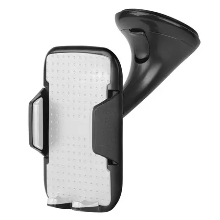 Disponibil imediat Suport auto universal alb Kruger&Matz pentru telefon, prindere antiderapantă