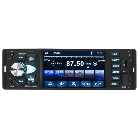Preț mic Player auto 1 DIN Kruger&Matz 4x25W cu USB, microSD, AUX si radio RDS