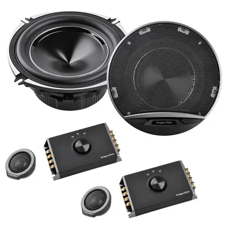Vezi acum Set difuzoare auto 5 inch Kruger Matz cu tweetere și filtre audio