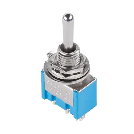 Livrare rapidă Întrerupător toggle ON-ON MTS102 Cabletech, SPDT 3 pini, 6A