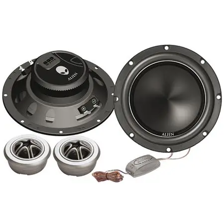 Ieftin Set difuzoare auto Alien 6.5” cu tweetere si filtre, 120W max