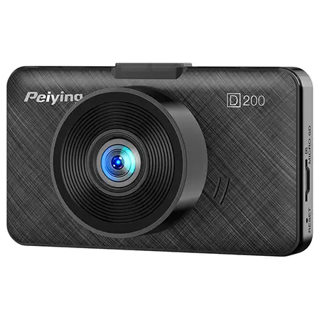 Cameră auto DVR Peiying D200 2.5K cu cameră spate 1080p, unghi 170° Transport gratuit