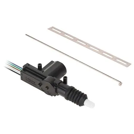 Actuator închidere centralizată Peiying 12V, tip master, 5 pini, cursă 18 mm Bestseller
