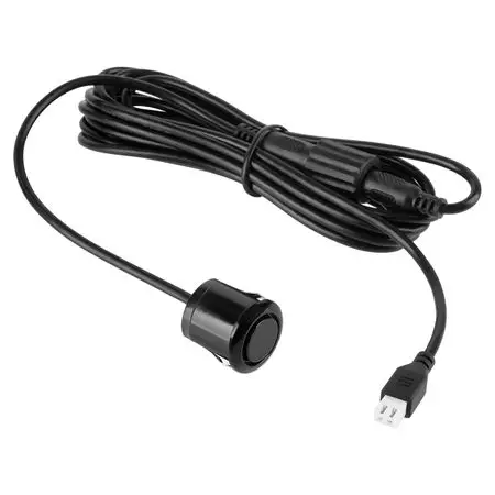 Senzor de parcare negru Peiying, 18,5 mm, IP67, cablu 2,5 m Reducere extra
