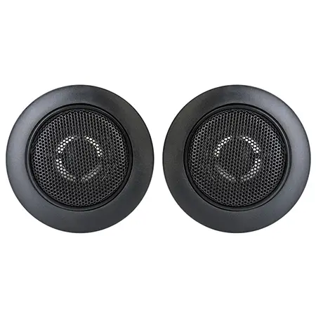 Ultima șansă Set tweetere auto 1 inch cu magnet neodim și filtre, 100W, 4 ohmi
