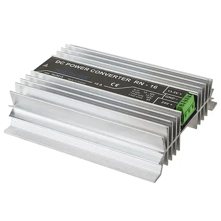 Convertor DC-DC 24V la 12V 16A cu protecții, carcasă aluminiu Retur gratuit