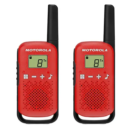 Stație radio PMR Motorola Talkabout T42, set 2 bucăți, roșu Reducere specială