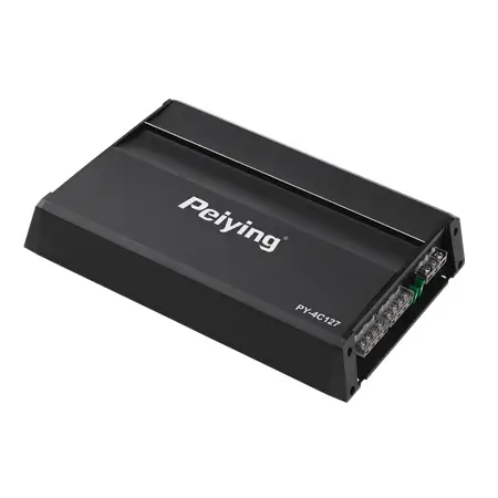 Amplificator auto Peiying PY-4C127 Basic, 4 canale, 80W RMS x4 Plată sigură