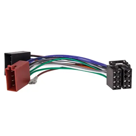 Conector ISO 2 mama-tata lipit pentru cablaj audio auto, cu fire Ofertă exclusivă