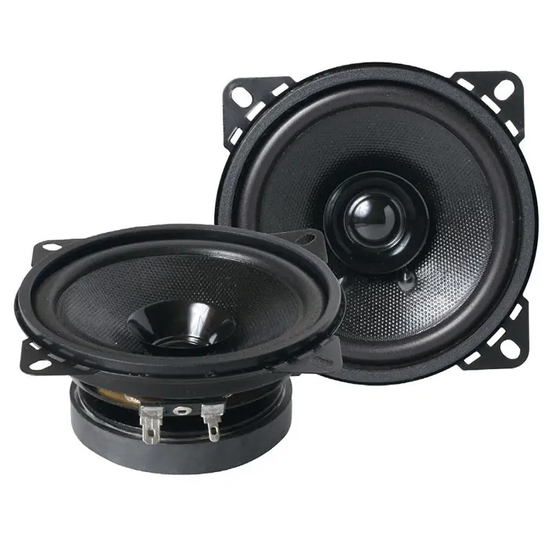 Set 2 difuzoare auto Sal 100 mm, 90 W, 4 ohmi, con dublu, negru Chilipir