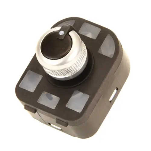 Buton reglaj oglinda compatibil Audi A3/A6/A8/Q7, Plug & Play, cod 4F0959565A Noutate