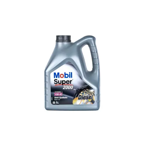 Ulei motor Mobil Super 2000 X1 Diesel 10W-40, semi-sintetic, 4L Plată securizată